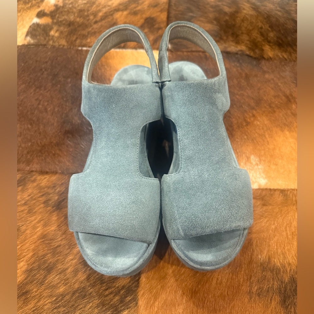 Marsell Ciambellona Suede Slingback Platform Sandals